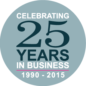 25 years in business